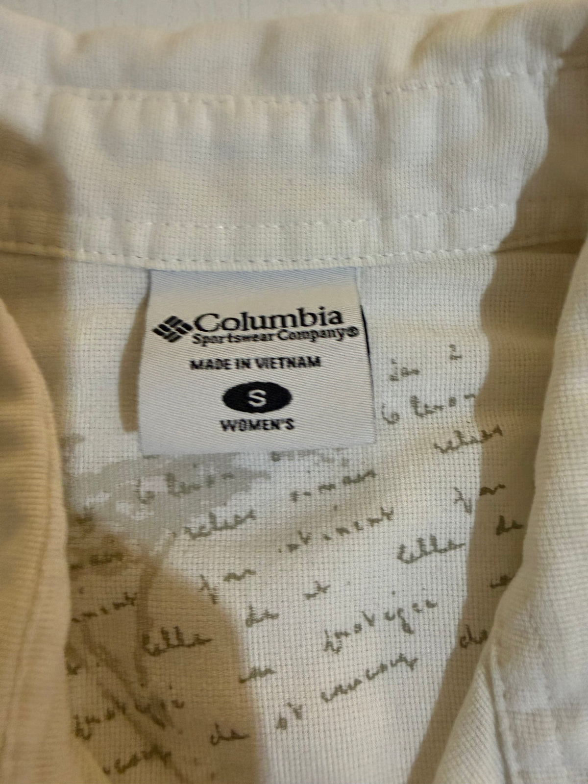 Camicia Columbia – immagine del prodotto
